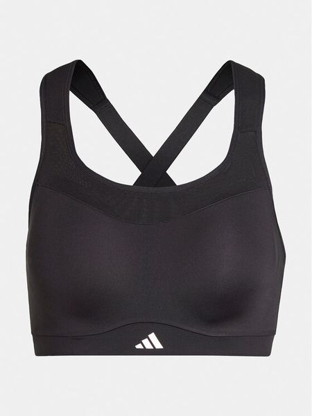 Adidas Biustonosz sportowy TLRD Impact IQ3384 Czarny. Czarne bielizna sportowa damska Adidas, bez wzorów, z syntetyku. Za 149.99 zł.