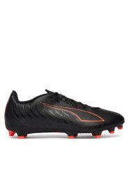 Puma Buty do piłki nożnej Ultra 6 Play FG/Ag 108704 02 Czarny. Czarne buty sportowe męskie Puma, bez wzorów, ze skóry, bez zapięcia. Za 179.99 zł.