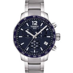 RABAT ZEGAREK TISSOT T- SPORT T095.417.11.047.00. Niebieskie zegarki męskie TISSOT, bez wzorów, ze stali. W wyprzedaży za 1,434.40 zł.