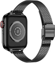 ORYGINALNY ZAMIENNY WYMIENNY PASEK OPASKA BRANSOLETA YIVO DO ZEGARKA SMARTWATCH APPLE WATCH 1 2 3 4 5 6 7 8 9 10 11 SE ULTRA 2 3 42MM 44MM 45MM 46MM 4. Zegarki smartwatch Yivo, bez wzorów. Za 32.79 zł.