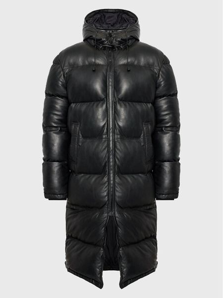 Serge Pariente Kurtka skórzana Vibes Czarny Regular Fit. Czarne kurtki męskie Serge Pariente, l, bez wzorów, ze skóry, bez kaptura. Za 1,749.00 zł.