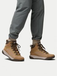 Columbia Trekkingi Burnsider WP 2128821 Brązowy. Brązowe botki męskie Columbia, z materiału, bez zapięcia. Za 529.99 zł.