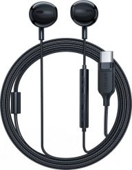 Słuchawki Acefast Słuchawki douszne Acefast L2 ze złączem USB-C, mikrofonem i pilotem 1,2 m - czarne. Czarne słuchawki douszne Acefast. Za 136.35 zł.