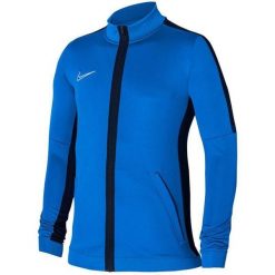 Męska Kurtka Dresowa. Niebieskie kurtki męskie Nike, l, bez wzorów, z dresówki, casualowe, bez kaptura. Za 242.99 zł.