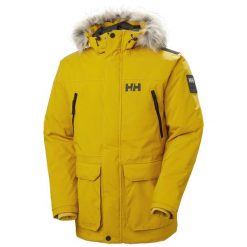 Parka Helly Hansen Reine. Niebieskie parki męskie Helly Hansen, na jesień, l, bez wzorów, z futra, bez kołnierzyka, bez kaptura. Za 1,356.50 zł.