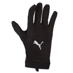 Zimowe Rękawice Piłkarskie Unisex Dla Dorosłych. Czarne rękawiczki damskie Puma, bez wzorów. Za 139.99 zł.