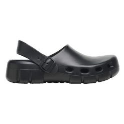 Sandały Birkenstock Birki Flow EVA czarne. Czarne sandały męskie Birkenstock, bez wzorów, z materiału, klasyczne, bez zapięcia. Za 378.65 zł.