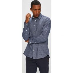 Selected - Koszula. Niebieskie koszule męskie Selected, m, bez wzorów, z bawełny, casualowe, bez kołnierzyka, bez ramiączek. W wyprzedaży za 139.90 zł.