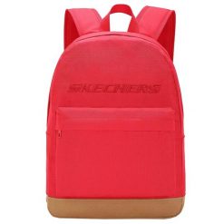 Plecak unisex Skechers Denver Backpack pojemność 20 L. Czerwone plecaki damskie Skechers, bez wzorów, sportowe. Za 79.90 zł.