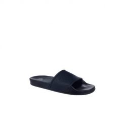 Klapki męskie Colmar Slipper Logo. Niebieskie klapki męskie Colmar, bez wzorów, z materiału, bez zapięcia. W wyprzedaży za 59.99 zł.