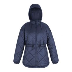 Pikowana Kurtka Damska Ivey. Niebieskie kurtki sportowe damskie Regatta, bez wzorów, bez ramiączek, bez kaptura, trekkingowe. Za 251.99 zł.