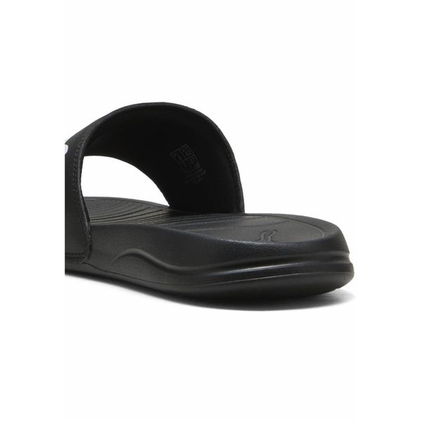 Klapki Popcat 20 PUMA. Białe klapki damskie Puma, bez wzorów, z materiału, sportowe, bez obcasa, bez zapięcia. Za 69.99 zł.