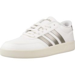 Buty ADIDAS BREAKNET 3.0 Biały. Białe obuwie trekkingowe damskie Adidas, z materiału, bez zapięcia. Za 276.30 zł.