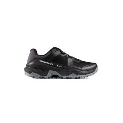 Buty trekkingowe damskie Mammut Girun Ii Low Gtx. Czarne obuwie trekkingowe damskie Mammut, z materiału, bez zapięcia. Za 734.00 zł.