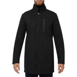 Kurtka GEOX M MONREALE Czarny. Czarne kurtki męskie Geox, m, bez wzorów, z tkaniny, bez kaptura. Za 699.99 zł.
