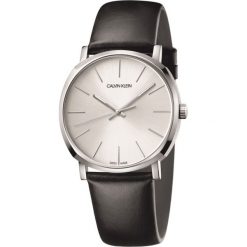 Calvin Klein Posh Zegarek Czarny. Czarne zegarki męskie Calvin Klein, bez wzorów, z materiału, ze stali. Za 1,007.95 zł.