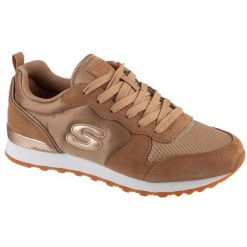 Buty sportowe Sneakersy damskie, OG 85 - Gold'n Gurl. Brązowe obuwie sportowe damskie Skechers, bez wzorów, bez zapięcia, trekkingowe. Za 318.73 zł.