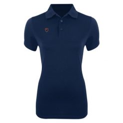 Koszulka Polo Damska PlayerLayer Victory Granatowa 2XS - Elegancka i Sportowa. Niebieskie koszulki sportowe damskie POWERLAYER, xs, bez wzorów, bez ramiączek, do piłki nożnej. Za 147.99 zł.