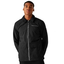 Kurtka wodoodporna Regatta Christian Lacroix Ramatuelle. Czarne kurtki męskie Regatta, xl, bez wzorów, sportowe, bez kaptura. Za 419.99 zł.