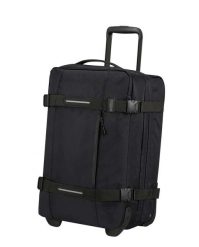 Walizka podróżna American Tourister Urban Track 5. Czarne walizki męskie American Tourister, bez wzorów, z materiału. Za 479.99 zł.