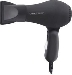 Esperanza Aurora EBH003K czarny. Czarne suszarki do włosów Esperanza. Za 45.90 zł.