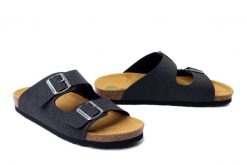 DR. BRINKMANN 600241-9 anthrazit, klapki męskie. Szare klapki męskie Dr. Brinkmann, bez wzorów, bez zapięcia. Za 174.90 zł.