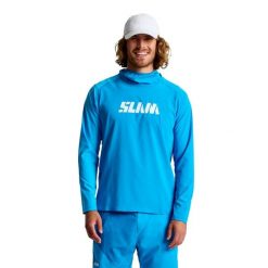Koszulka Slam Od Tech Hooded T-Shirt Dorosłych. Niebieskie piżamy męskie SLAM, l, bez wzorów, z materiału, bez kołnierzyka, bez ramiączek, krótkie. Za 487.99 zł.