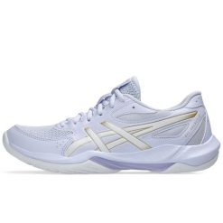 Buty Sportowe Asics Gel-Rocket 12 Damskie. Niebieskie obuwie sportowe damskie Asics, bez wzorów, bez zapięcia, do biegania. Za 319.99 zł.