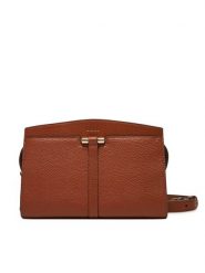 BOSS Torebka Lidney 50542067 Brązowy. Brązowe listonoszki damskie Boss, bez wzorów, ze skóry, bez dodatków. Za 739.99 zł.