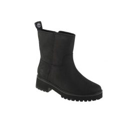 Buty zimowe damskie, Carnaby Cool Wrmpullon WR. Czarne obuwie trekkingowe damskie Timberland, bez zapięcia. Za 649.99 zł.