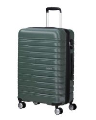 Walizka podróżna American Tourister Flashline Spinner 67 75. Zielone walizki damskie American Tourister, bez wzorów, z materiału. Za 579.40 zł.