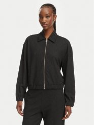 HUGO Bluza Dayane 50557503 Czarny Regular Fit. Czarne bluzy damskie Hugo, m, bez wzorów, z syntetyku, bez ramiączek, bez kaptura. Za 799.99 zł.