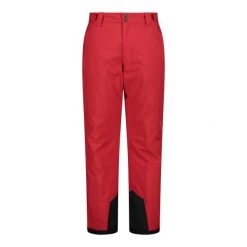Spodnie męskie narciarskie CMP 33W1157. Czerwone spodnie sportowe męskie CMP, m, bez wzorów, narciarskie. Za 425.00 zł.