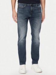 BOSS Jeansy Delaware-1 50559918 Granatowy Skinny Fit. Niebieskie jeansy męskie Boss, z bawełny. Za 629.99 zł.