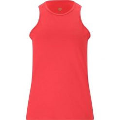 Damski tank top Athlecia Almi. Czerwone koszulki sportowe damskie Athlecia, bez wzorów, sportowe, bez kołnierzyka, bez ramiączek. Za 140.00 zł.