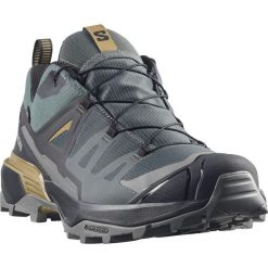 Buty trekkingowe męskie Salomon X Ultra 360 GTX. Czarne trekkingi męskie Salomon, z materiału, bez zapięcia. Za 939.00 zł.