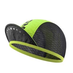 Czapka rowerowa Rockbros z daszkiem, pokrowiec na kask - zielona. Zielone czapki damskie ROCKBROS, na lato, bez wzorów, z materiału, eleganckie. Za 82.00 zł.