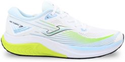 Joma Buty męskie Victory 7 biało-niebieskie RVICTW2632 44. Białe buty sportowe męskie Joma, bez wzorów, bez zapięcia. Za 210.99 zł.