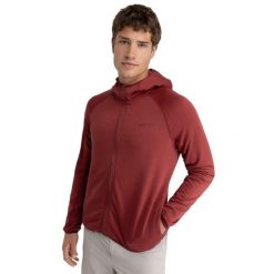 Męska lekka trekkingowa kurtka polarowa z kapturem Siroko Stride Maroon. Brązowe kurtki męskie SIROKO, na zimę, m, bez wzorów, z materiału, wakacyjne, z kapturem. Za 169.00 zł.