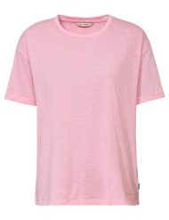 Funktionsshirt W Mineo Striped T-Shirt. Czerwone t-shirty damskie Vaude, bez wzorów, z bawełny, klasyczne, bez kołnierzyka, bez ramiączek. Za 189.00 zł.