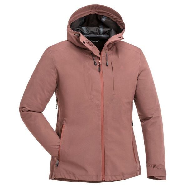 Damska kurtka wodoodporna Pinewood Abisko. Brązowe kurtki sportowe damskie Pinewood, l, bez wzorów, bez ramiączek, bez kaptura, trekkingowe. Za 1,064.00 zł.