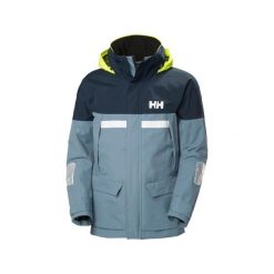 Męska kurtka żeglarska Pier 4.0. Niebieskie kurtki męskie Helly Hansen, l, bez wzorów, z materiału, bez kaptura. Za 1,041.00 zł.