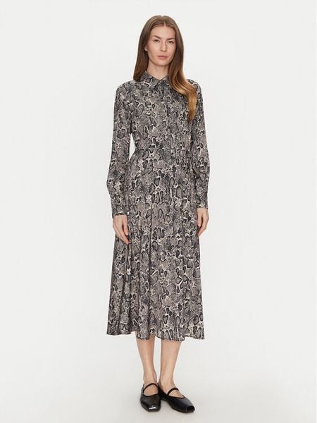 JOOP! Sukienka codzienna D58Darlina 10018881 30045429 Szary Regular Fit. Szare sukienki damskie JOOP!, na co dzień, bez wzorów, z syntetyku, bez kołnierzyka, bez ramiączek, proste. Za 519.99 zł.