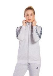 Damska bluza dresowa Erima Essential Team. Szare bluzy damskie Erima, bez wzorów, z dresówki, retro, bez ramiączek, bez kaptura. Za 255.00 zł.