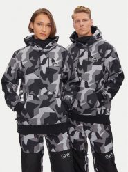 Colourwear Bluza techniczna Hoodie 7010302 Czarny Regular Fit. Czarne bluzy damskie Colourwear, na zimę, s, bez wzorów, z bawełny, sportowe, bez ramiączek, bez kaptura. Za 359.99 zł.