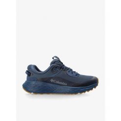 Buty turystyczne męskie Columbia Terrastride CRZ. Niebieskie buty zimowe męskie Columbia, bez wzorów, bez obcasa, bez zapięcia. Za 349.00 zł.