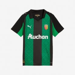 Koszulka piłkarska Puma RC Lens 24/25 wyjazdowa. Bluzki damskie Puma, m, bez wzorów, ze lnu, sportowe, bez kołnierzyka, bez ramiączek. Za 389.99 zł.