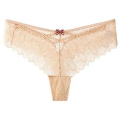 Figi koronkowe z kokardką na specjalne okazje Wita. Czerwone majtki damskie Intica, z koronki. Za 59.00 zł.
