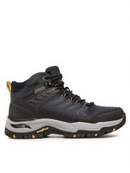 Skechers Trapery Arch Fit Dawson Raveno 204634/NVBK Niebieski. Niebieskie buty zimowe męskie Skechers, bez wzorów, z materiału, bez obcasa, bez zapięcia. Za 436.99 zł.