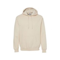 Bluza Z Kapturem Dla Dorosłych Unisex Softstyle Fleece Midweight. Brązowe bluzy męskie GILDAN, m, bez wzorów, bez ramiączek, z kapturem. Za 146.99 zł.
